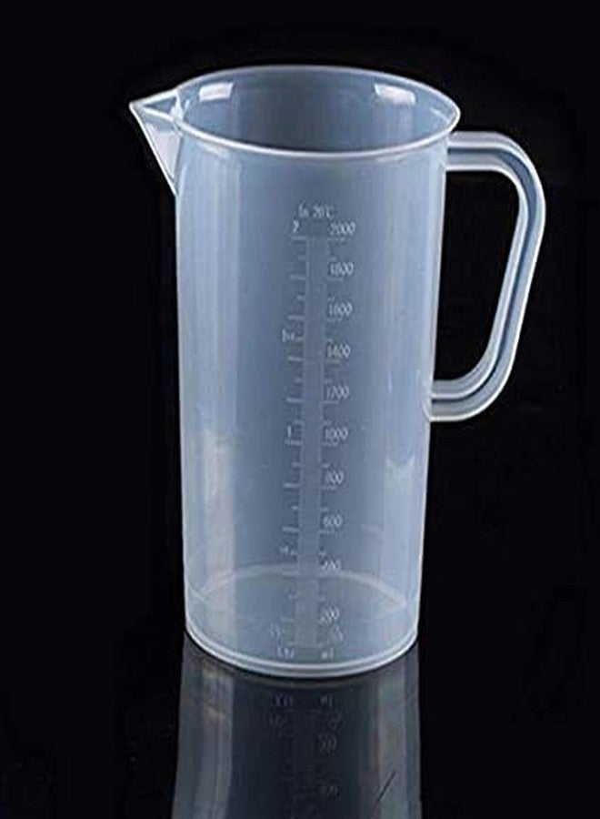 WITEG إبريق قياس من مادة البولي بروبيلين (بوليلاب) (2000 مل) - Image 4